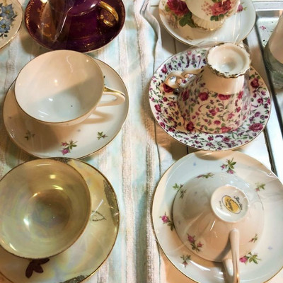 Assorted Vintage Teacup Sets 