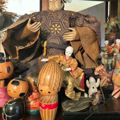 Kokeshi Dolls and Warrior Dolls