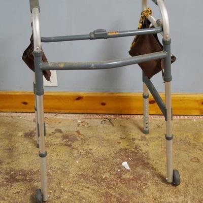 Folding Medical Walker - Adjustable