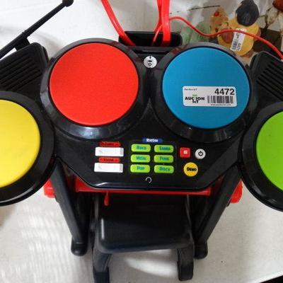 Toddler Drum toy with ipod hook up.