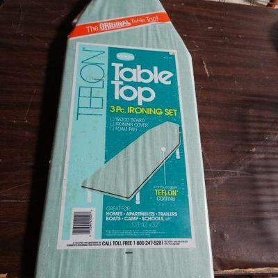 Table top iron board.