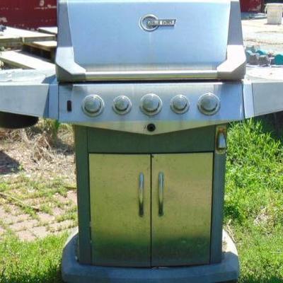 Blue Ember stainless BBQ grill