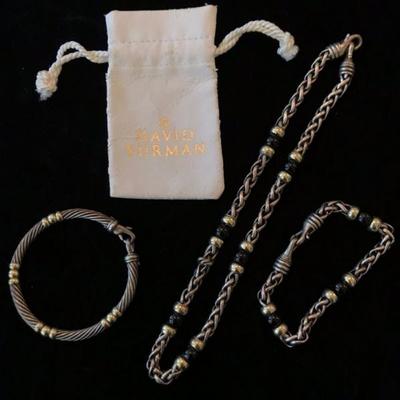 David Yurman necklace and bracelets