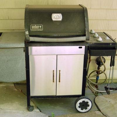 Weber Silver Genesis direct line gas grill
