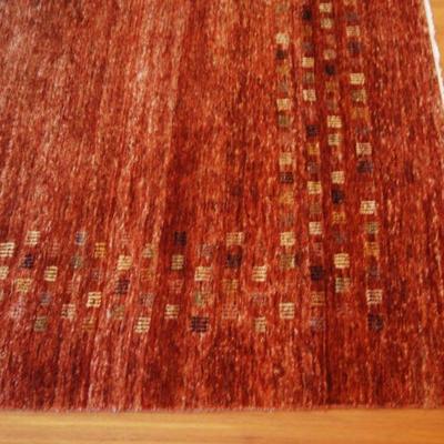 Hand knotted rug, measures approx. 9' X 12'