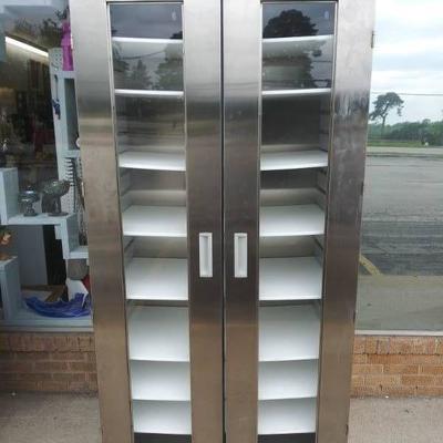 Stainless Steel Medical Supply Cabinet