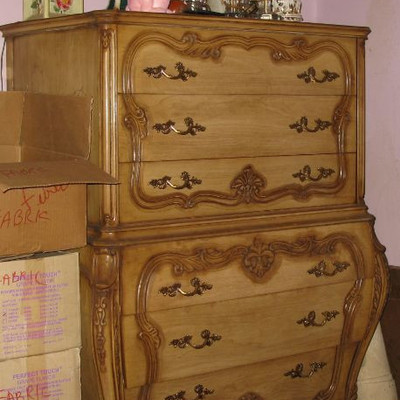tall chest of drawers   BUY IT NOW $ 125.00
matching nite tables  BUY T NOW  $ 75.00 EACH
full size headboard  BUY IT NOW $ 95.00