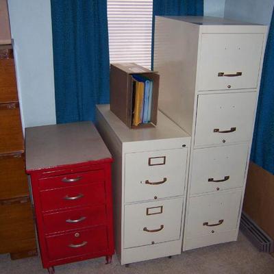 File cabinets  BUY THEM NOW  $ 15 TO $ 20.00 EA