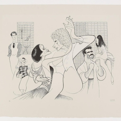 Al Hirschfeld, Kiss of the Spider Woman
