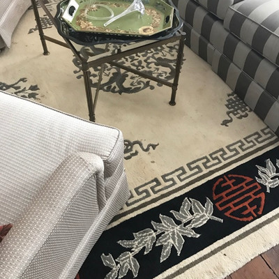 Rug "as is" $98
9' X 12'4"
needs cleaning