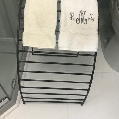 Towel rack $45
