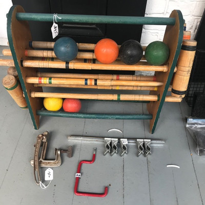 Croquet set $45