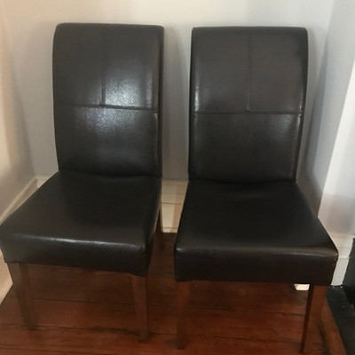 Leather chair $99 each
8 available 8 for $725