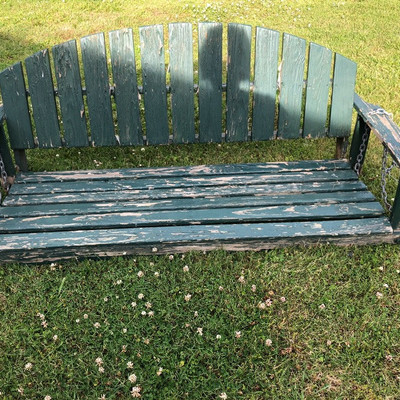 Wooden porch (needs new handle and paint) $17.50