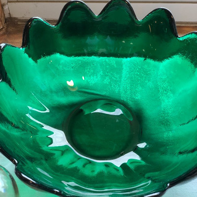 Blenko Glass bowl $12