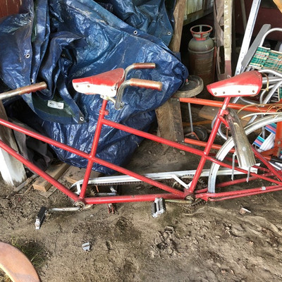 Vintage 2 seater bike frame $17.50