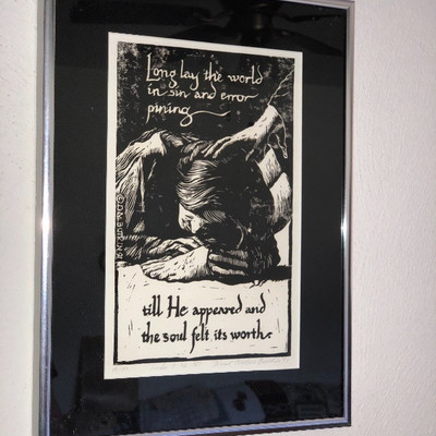 Framed print $3