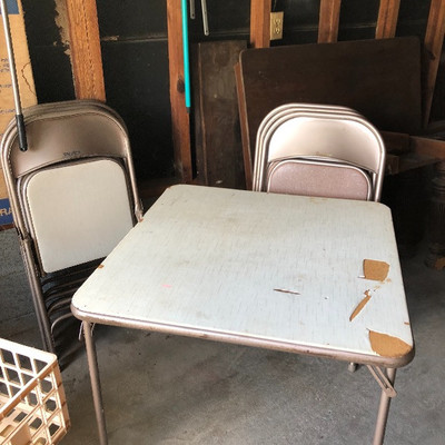 Card table $2.50