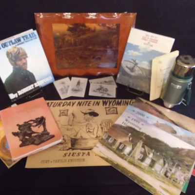 Ed Bille Signed Wyoming Book