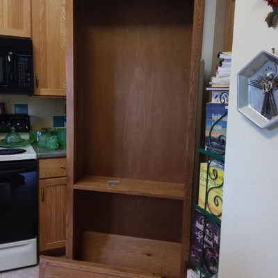 Oak Book Shelf