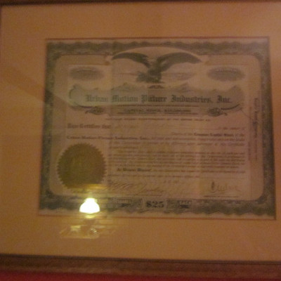Stock Certificates  
