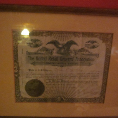 Stock Certificates  