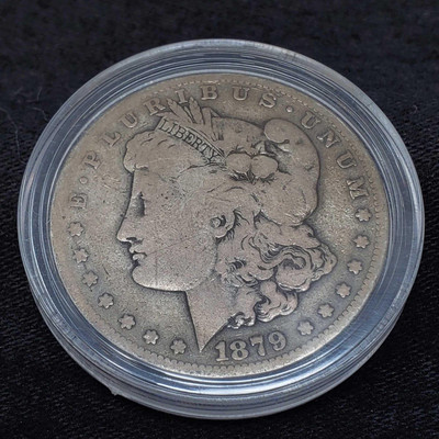 851: 1879 Morgan Silver Dollar, New Orleans
1879 Morgan Silver Dollar, New Orleans
