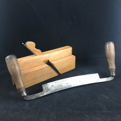 Vintage Drawknife and Planer