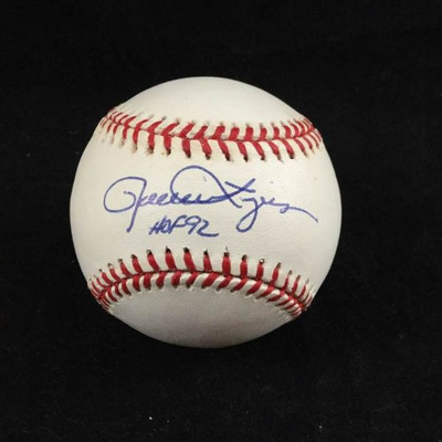 Rollie Fingers Autographed Baseball