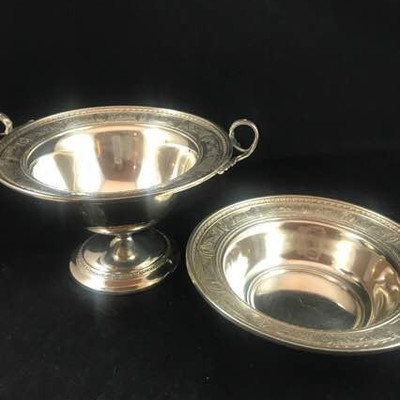 Sterling Silver Baptismal Cup and Bowl