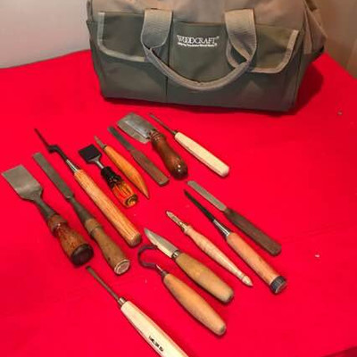 Woodcraft Bag with Tools
