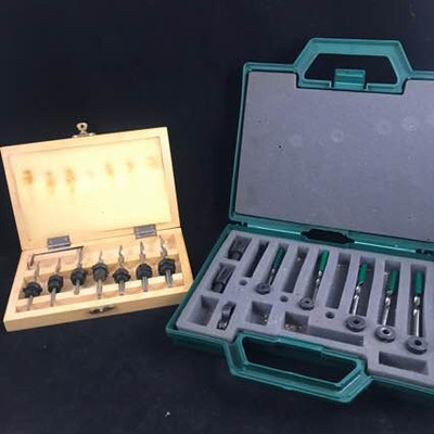 Two Box Sets of Drill Bits