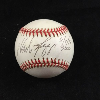 Wade Boggs Autographed Baseball