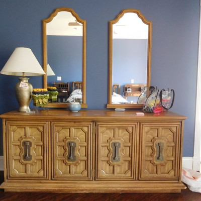 Dresser and Mirrors