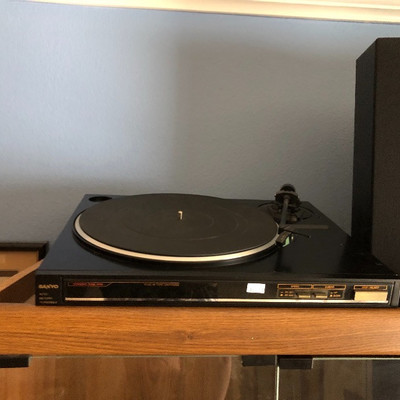 A turntable for all that vinyl!