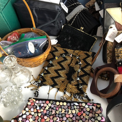 Clutch purses, too 