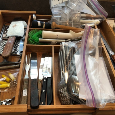 Kitchen utensils, cutlery, flatware