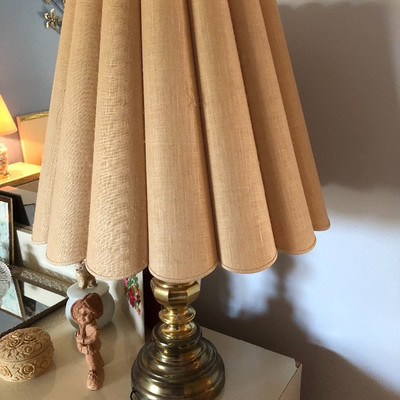 Vintage brass lamp