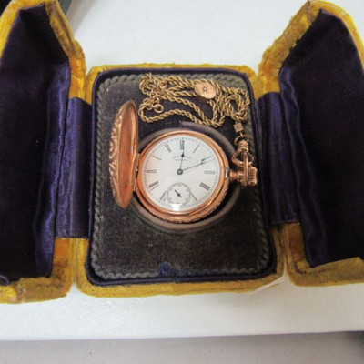 14kt Gold Waltham Pocket Watch
