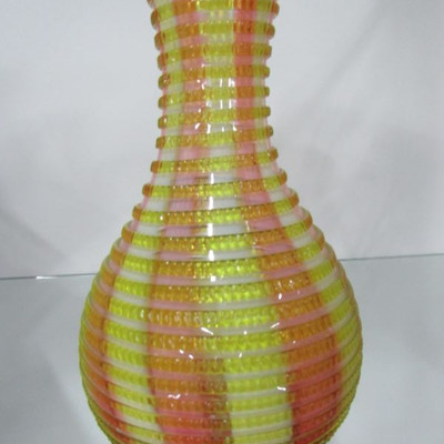 English Early 1900's Art Glass Vase