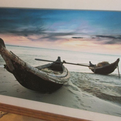 Large photo canvas