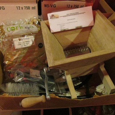 Complete wine making gear