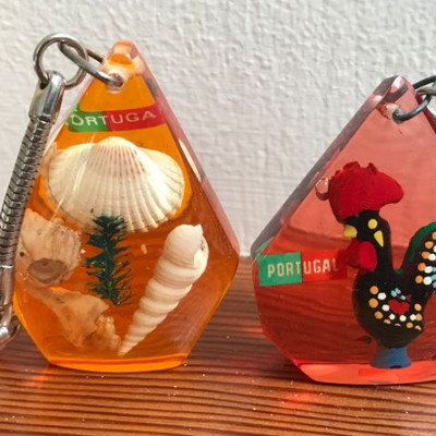 Vintage Key Rings from Portugal