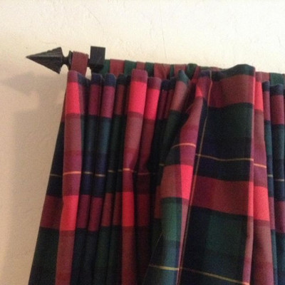 Curtains and rods for sale