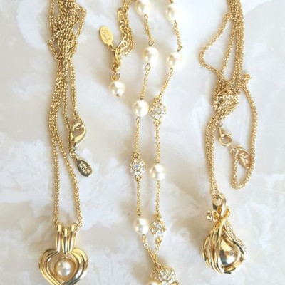Ball and Chain necklaces