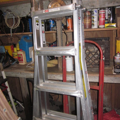Man Cave Filled With Tools Little Giant Ladders/Werner Ladders 