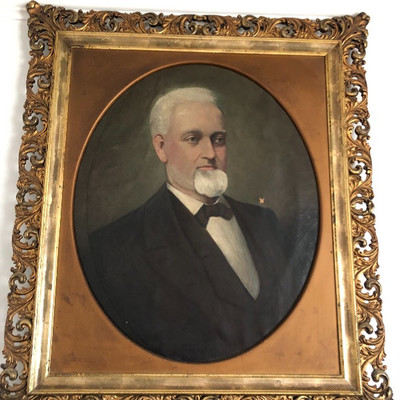 Oil portrait of Daniel Moseley Griffith for whom Griffith Ave was named. Mr. Griffith is the grandson of Isaac Shelby, first Governor of KY.