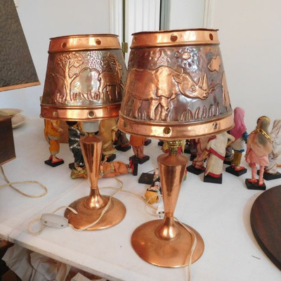 Copper Lamps