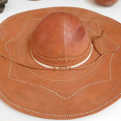 Leather Hat