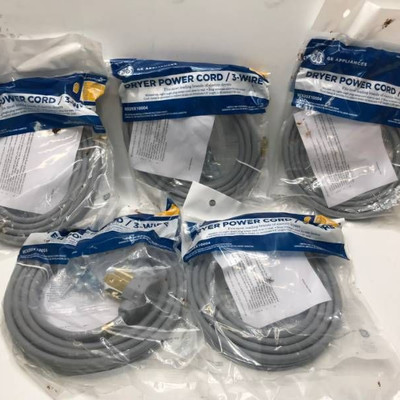 LOT OF DRYER POWER CORD  3 WIRE